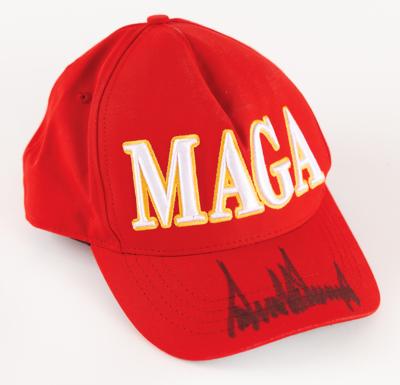 Lot #159 Donald Trump Signed 'MAGA' Cap - Image 1