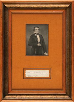 Lot #344 Alexander Stephens Signature - Image 1