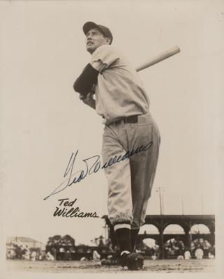 Lot #796 Ted Williams Signed Photograph - Image 1