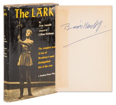 Lot #729 Boris Karloff Signed Book - The Lark - Image 1