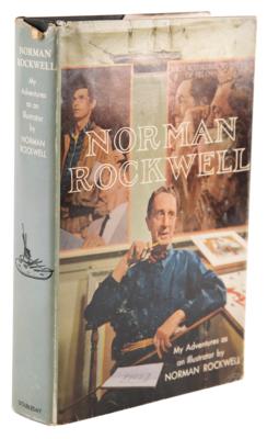 Lot #496 Norman Rockwell Signed Book - My Adventures as an Illustrator - Image 3