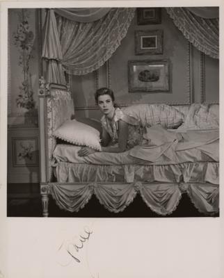 Lot #730 Grace Kelly Signed Photograph - Image 1