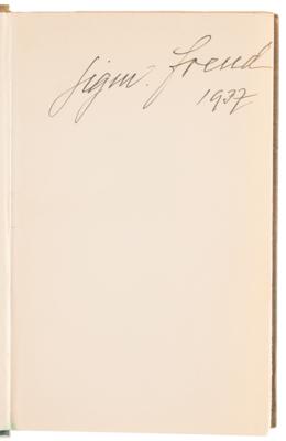 Lot #231 Sigmund Freud Signed Book - Short Writings on Sexual Theory and Dream Theory - Image 4