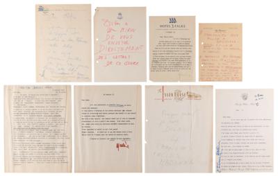 Lot #717 Marlene Dietrich Letter Archive - 40+ Pages with 15 Signatures - Image 3