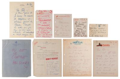 Lot #717 Marlene Dietrich Letter Archive - 40+ Pages with 15 Signatures - Image 4