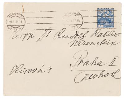 Lot #229 Sigmund Freud Autograph Letter Signed on His Genealogy and Jewish Origins - Image 2