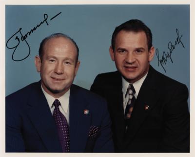 Lot #451 Alexei Leonov and Valeri Kubasov Signed Photograph - Image 1