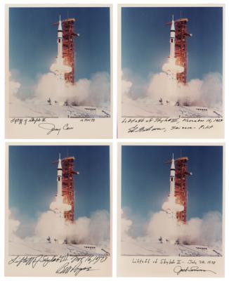 Lot #463 Skylab Astronauts (4) Signed Photographs - Image 1