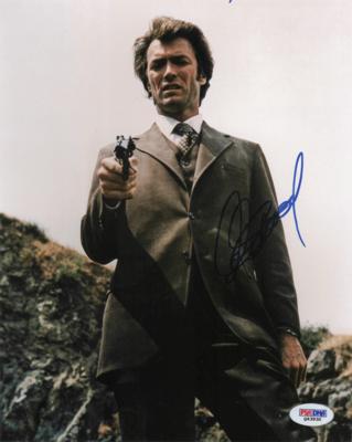 Lot #721 Clint Eastwood Signed Photograph as Dirty Harry - Image 1