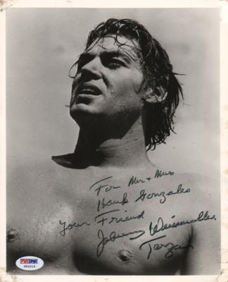 Lot #758 Johnny Weissmuller Signed Photograph - Image 1