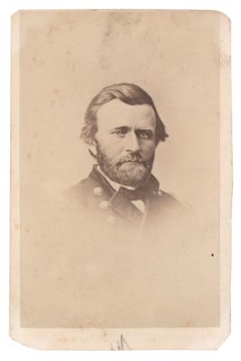 Lot #377 U. S. Grant Carte-de-Visite Photograph