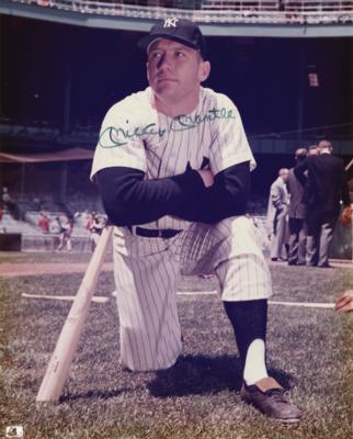 Lot #783 Mickey Mantle Signed Photograph - Image 1