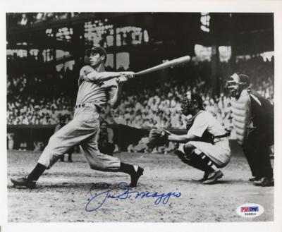 Lot #777 Joe DiMaggio Signed Photograph