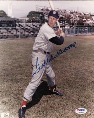 Lot #797 Ted Williams Signed Photograph - Image 1