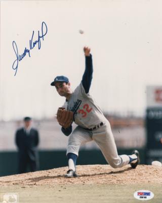 Lot #781 Sandy Koufax Signed Photograph - Image 1