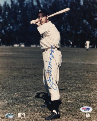 Lot #779 Joe DiMaggio Signed Photograph - Image 1