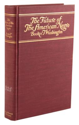 Lot #356 Booker T. Washington First Edition Book -