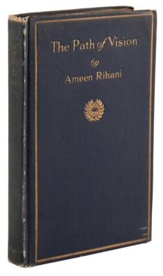 Lot #541 Ameen Rihani Signed Book - The Path of Vision - Image 3