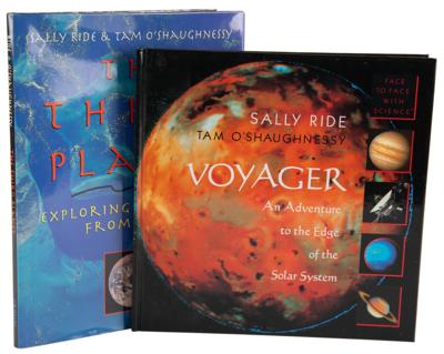 Lot #460 Sally Ride (2) Signed Books - Image 1