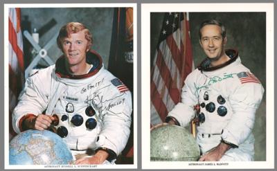 Lot #427 Apollo 9: Jim McDivitt and Rusty