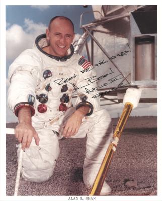 Lot #416 Apollo 12 (3) Signed Photographs - Image 2