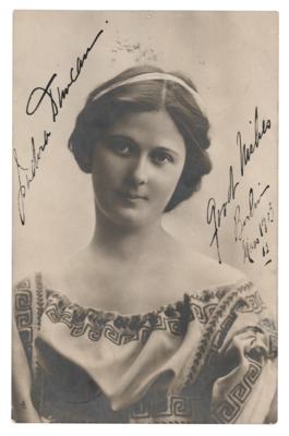 Lot #720 Isadora Duncan Signed Photograph - Image 1