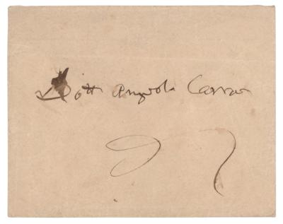 Lot #608 Giuseppe Verdi Autograph Letter Signed - Image 2