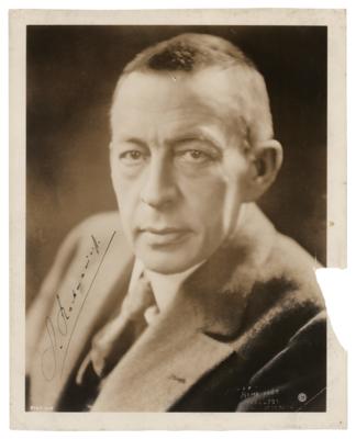 Lot #564 Sergei Rachmaninoff Signed Photograph