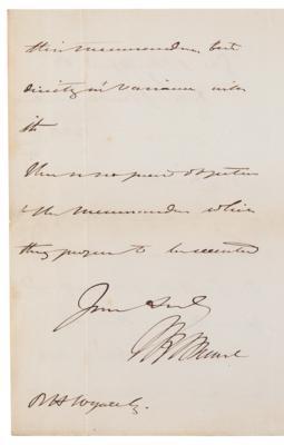 Lot #215 Isambard Kingdom Brunel Autograph Letter Signed - Image 2