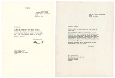 Lot #77 Dwight D. Eisenhower Typed Letter Signed - Image 1