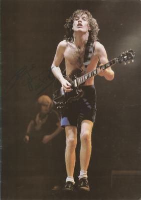 Lot #635 AC/DC Signed 1982 'For Those About to Rock' Tour Program - Image 2