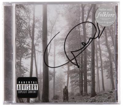 Lot #689 Taylor Swift Signed CD - Folklore - Image 1