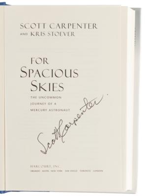 Lot #436 Scott Carpenter (3) Signed Items - Image 3