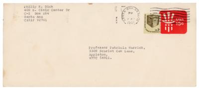 Lot #516 Philip K. Dick Typed Letter Signed on Constructing a "model of reality" - Image 3