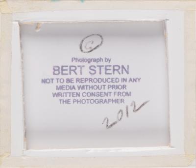 Lot #736 Marilyn Monroe Oversized Photograph Signed by Bert Stern (Ltd. Ed. #12/100) - Image 3