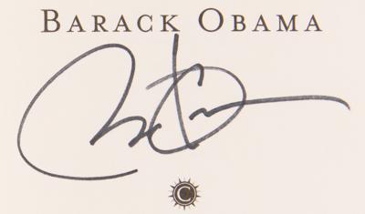 Lot #119 Barack Obama Signed Book - The Audacity of Hope - Image 2