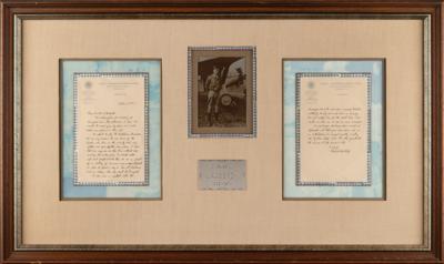 Lot #395 Charles Lindbergh Autograph Letter Signed During His 1933 Global Expedition - Image 1