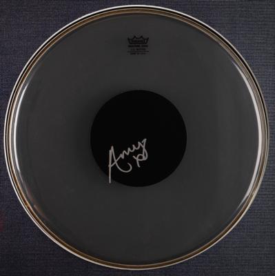 Lot #690 Amy Winehouse Signed Drumhead - Image 2