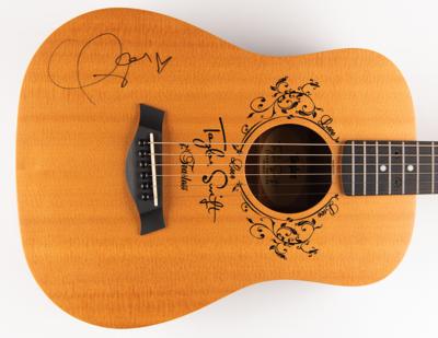 Lot #585 Taylor Swift Signed 'Baby Taylor' Acoustic Guitar - Image 1