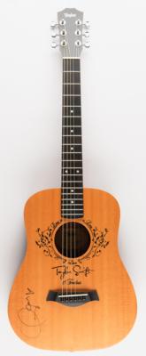 Lot #585 Taylor Swift Signed 'Baby Taylor' Acoustic Guitar - Image 3