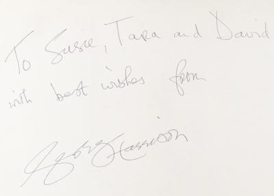 Lot #573 Beatles: George Harrison Twice-Signed Album - Help! (Italian) - Image 5