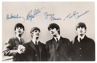 Lot #638 Beatles: Ringo Starr Signed Promotional Card - Image 3