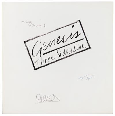 Lot #652 Genesis Signed Album - Three Sides Live - Image 1