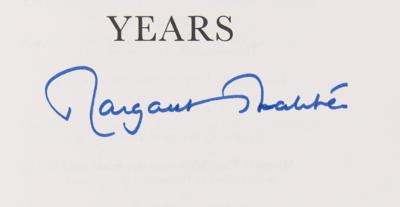 Lot #346 Margaret Thatcher Signed Book - The Downing Street Years - Image 2