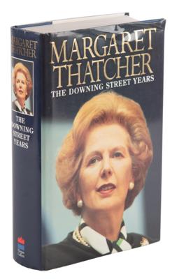 Lot #346 Margaret Thatcher Signed Book - The Downing Street Years - Image 3