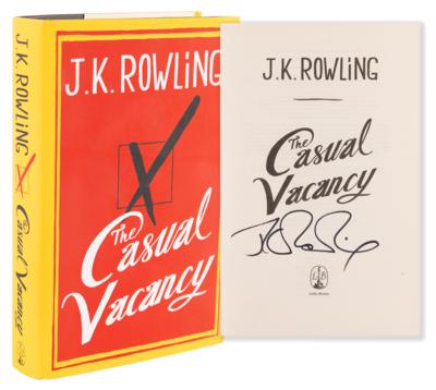 Lot #542 J. K. Rowling Signed Book - The Casual Vacancy - Image 1