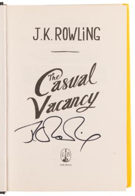 Lot #542 J. K. Rowling Signed Book - The Casual Vacancy - Image 4