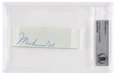 Lot #772 Muhammad Ali Signature