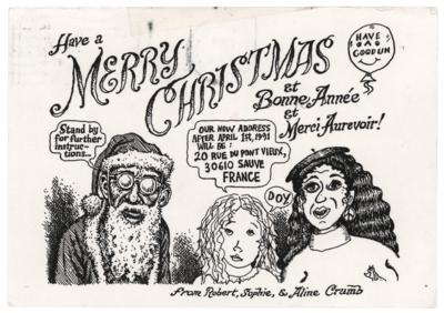 Lot #505 Robert Crumb Autograph Letter Signed - Image 3