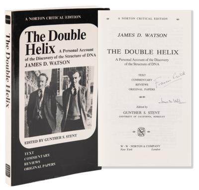 Lot #226 James D. Watson and Francis Crick Signed